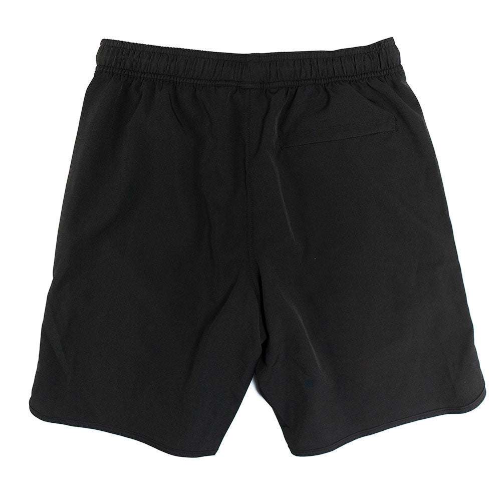 Navy Blue Swim Trunks W/Performance Liner | 8" Inseam