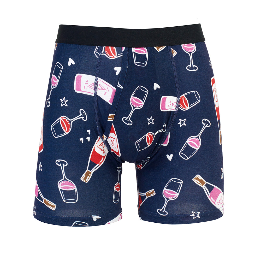 Boxer Brief wine glasses