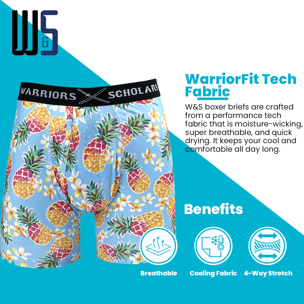 Standard Pouch - Boxer Brief 6 Pack - WarriorFit Tech Fabric