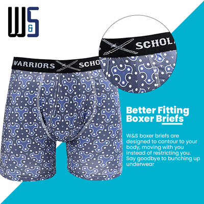 Standard Pouch - Boxer Brief 6 Pack - WarriorFit Tech Fabric