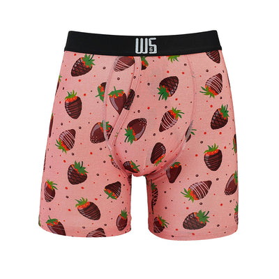 Boxer Brief Chocolate Strawberries 