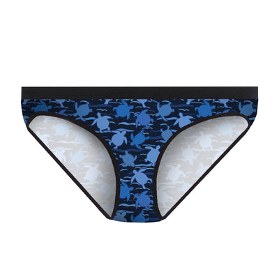 Bikini Sea Turtles Blue