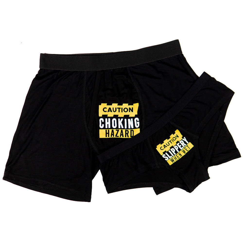 Choking Hazard/Slippery When Wet - Matching Undies