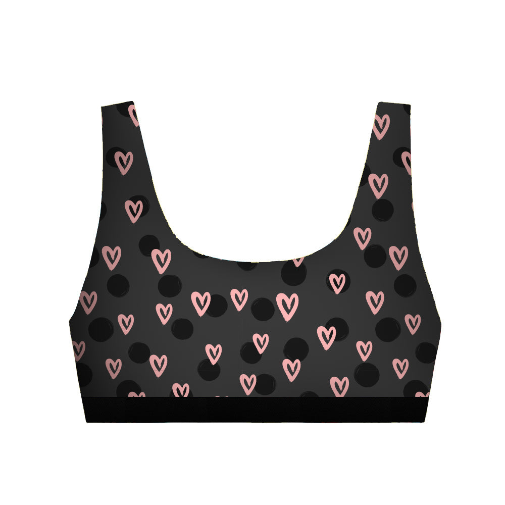 Hearts - U-Back Bralette