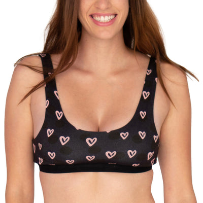 Hearts - U-Back Bralette